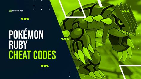 Pokémon Ruby cheats: Full list of codes & how to cheat.